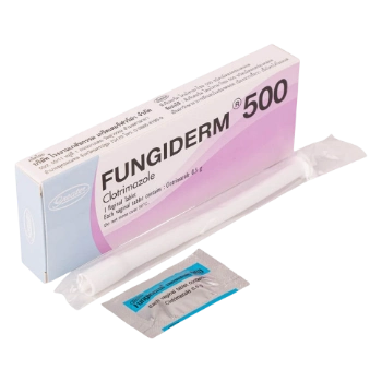 Ảnh sản phẩm Viên đặt phụ khoa FUNGIDERM 500 Clotrimazole hàng Thái Lan  1