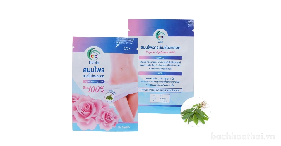 Viên đặt se khít âm đạo Evele Vaginal Tightening Herbs