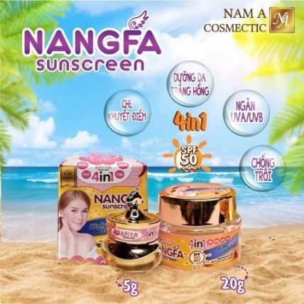 Kem chống nắng làm trắng che khuyết điểm Nangfa Sunscreen  ảnh 10