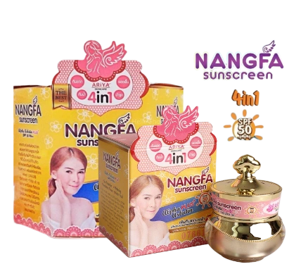 Kem chống nắng làm trắng che khuyết điểm Nangfa Sunscreen  ảnh 1