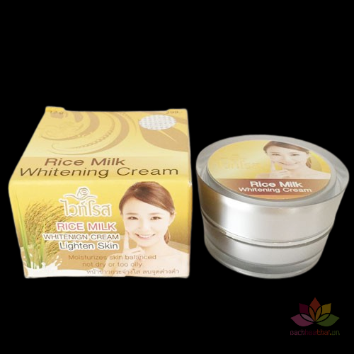 Kem dưỡng trắng Rice Milk Whitening Cream