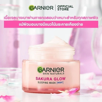 Kem dưỡng trắng Garnier Sakura White Day Cream ảnh 9