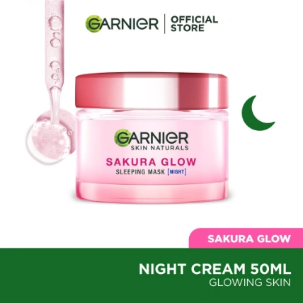 Kem dưỡng trắng Garnier Sakura White Day Cream ảnh 12
