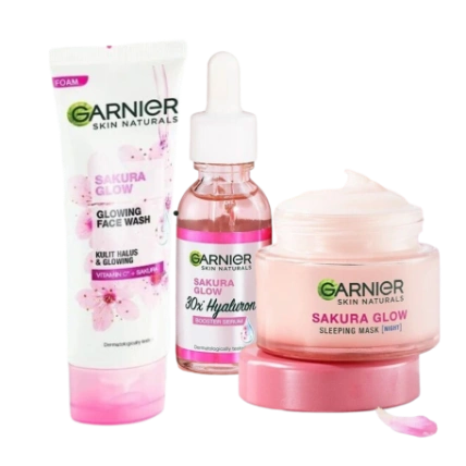 Kem dưỡng trắng Garnier Sakura White Day Cream ảnh 1