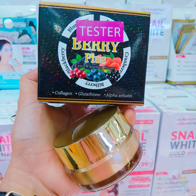 Kem trị nám dưỡng trắng da Berry Plus Extra Whitening Cream ảnh 12