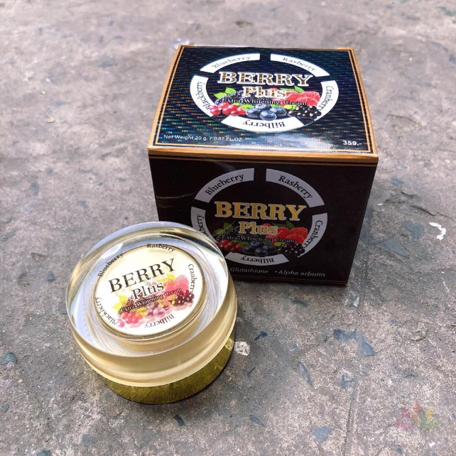 Kem trị nám dưỡng trắng da Berry Plus Extra Whitening Cream ảnh 4
