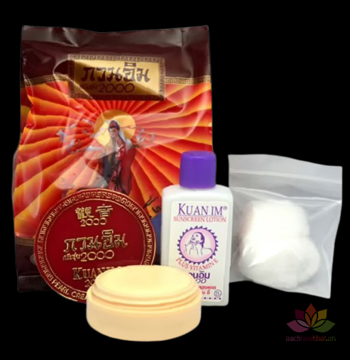 Bộ kem sâm cô tiên 2000 Kuan Im Pure Pearl Cream ảnh 1
