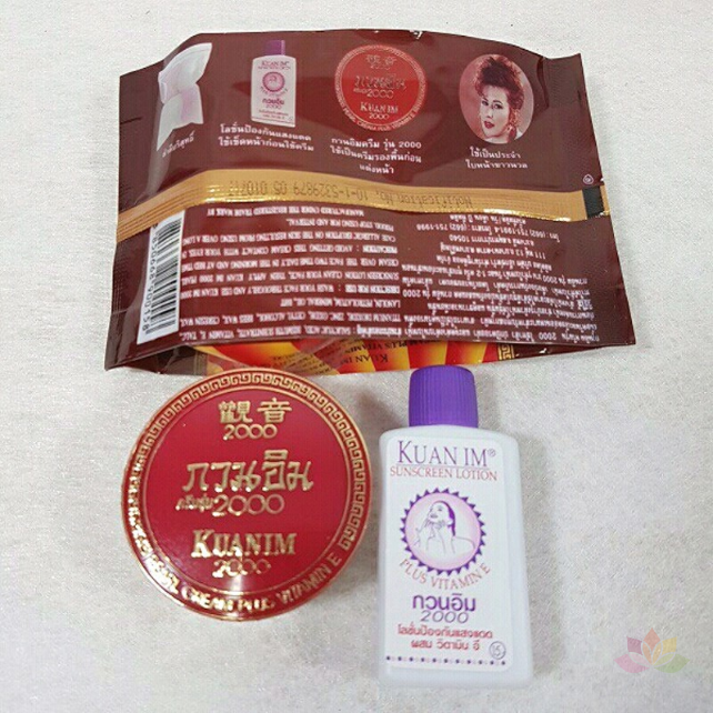 Bộ kem sâm cô tiên 2000 Kuan Im Pure Pearl Cream ảnh 3