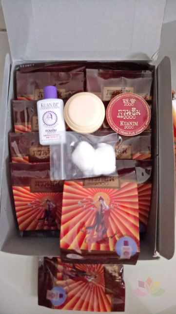 Bộ kem sâm cô tiên 2000 Kuan Im Pure Pearl Cream ảnh 7