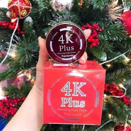 Kem ban đêm trị mụn 4K Plus Goji Berry ảnh 6