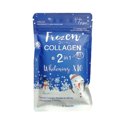 Viên uống Frozen Collagen 2 in 1 Whitening X10 ảnh 1