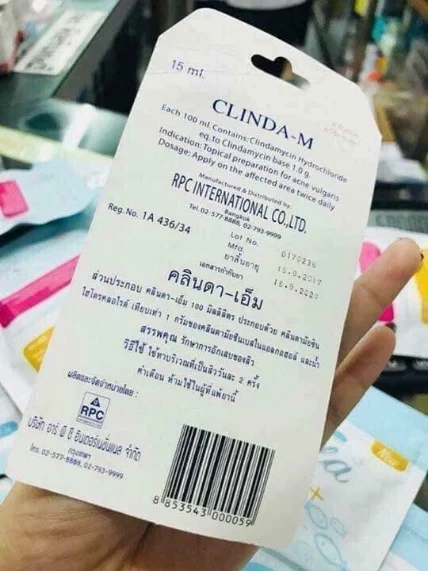 Kem đặc trị mụn Clinda-M ảnh 5
