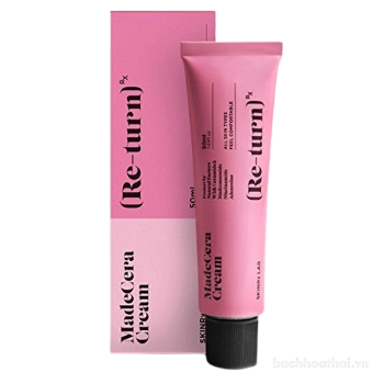 Kem trị sẹo mụn mờ thâm nám tàn nhang dưỡng da mặt SINRx LAB MadeCera Re-turn Cream Thái Lan
