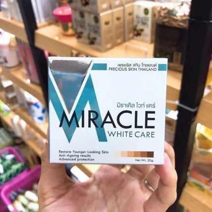 Kem dưỡng trắng da giảm nám tàn nhang Miracle White Care ảnh 9