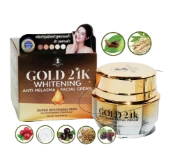 Ảnh sản phẩm Kem dưỡng trắng da cho da nám, xạm Gold 24K whitening Anti-Melasma Facial Cream Thái Lan 1