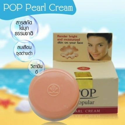 Kem ngọc trai trị nám tàn nhang làm trắng da POP PoPular Pearl Cream Thái Lan ảnh 10