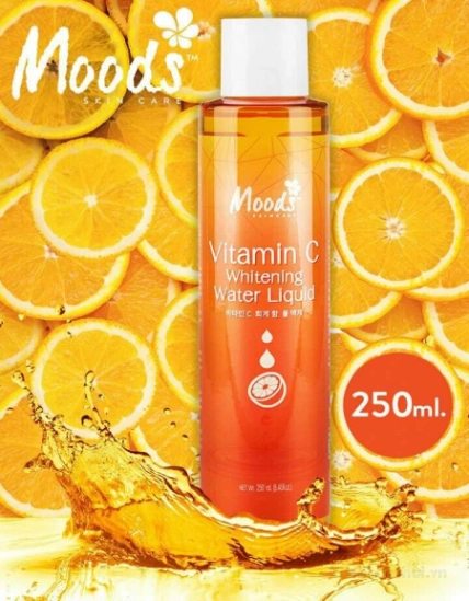 Nước dưỡng ẩm da Moods Vitamin C Whitening Liquid Thái Lan ảnh 12