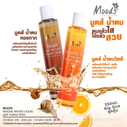 Nước dưỡng ẩm da Moods Vitamin C Whitening Liquid Thái Lan ảnh 16