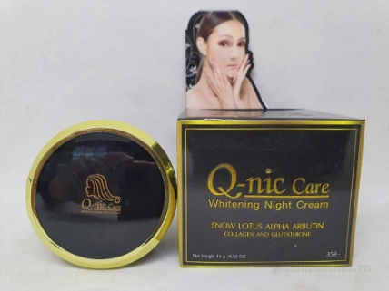 Kem dưỡng da ngừa mụn ban đêm Q-nic Care Whitening Night Cream ảnh 11