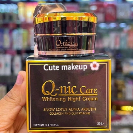 Kem dưỡng làm trắng da ban đêm Q-nic Care Whitening Night Cream ảnh 9