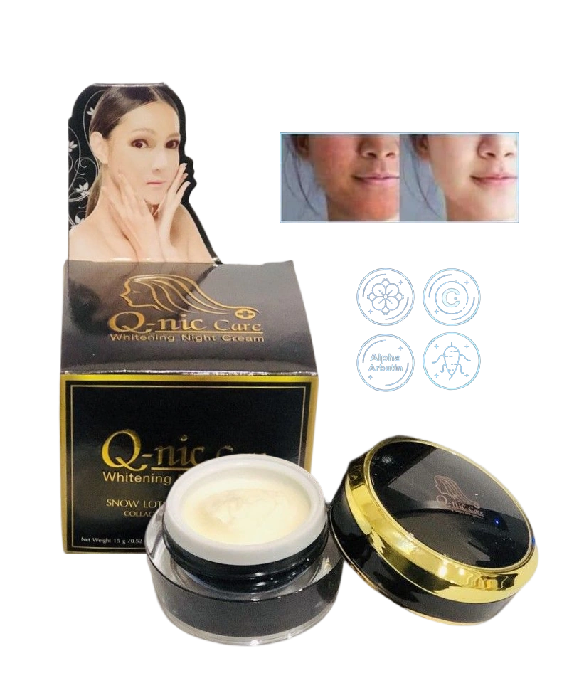 Kem dưỡng làm trắng da ban đêm Q-nic Care Whitening Night Cream