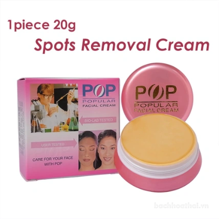 Kem dưỡng trắng da mờ thâm nám POP Popular Facial Cream ảnh 10