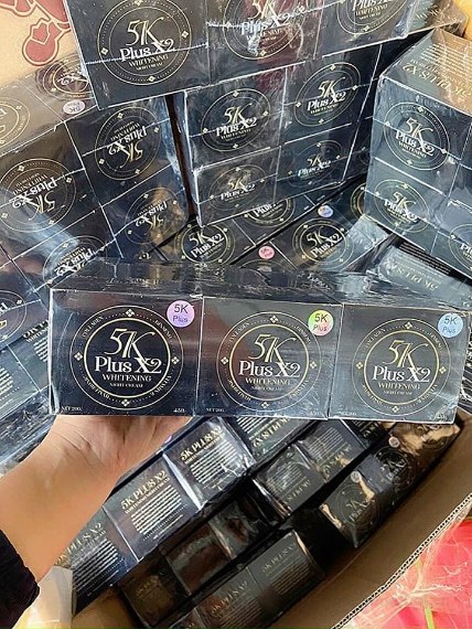 Kem dưỡng trắng và sáng da ban đêm 5k Plus X2 Whitening Night Cream ảnh 7