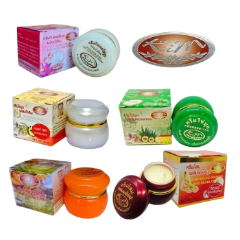 Ảnh sản phẩm Kem dưỡng trắng da ngọc trai nội địa Thái Lan KIM Whitening Pearl and Snowlotus Cream 1