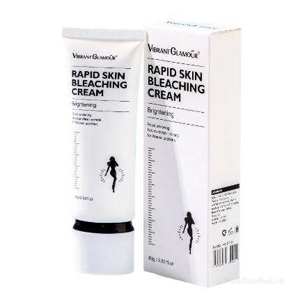 Bộ dưỡng trắng da cho mặt Vibrant Glamour Rapid Skin Bleaching Cream ảnh 11