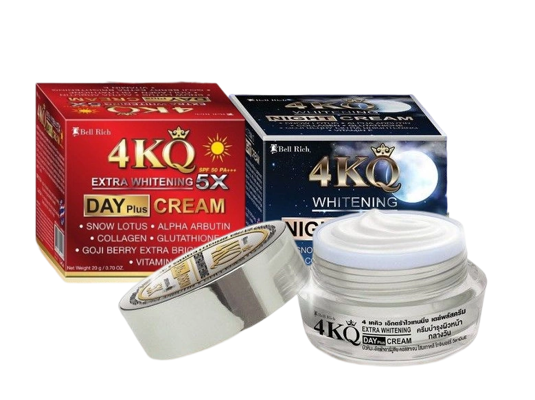 Kem dưỡng trắng da mờ thâm Bell Rich 4KQ Whitening