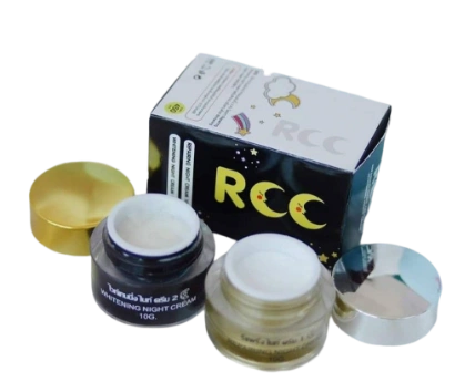 Bộ đôi kem dưỡng da ban đêm RCC Whitening Repairing Night Cream phục hồi và dưỡng trắng da ảnh 1