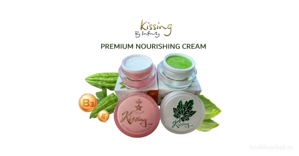 Kem mướp đắng loại bỏ nám và làm trắng da Kissing Anti Melasma & Whitening