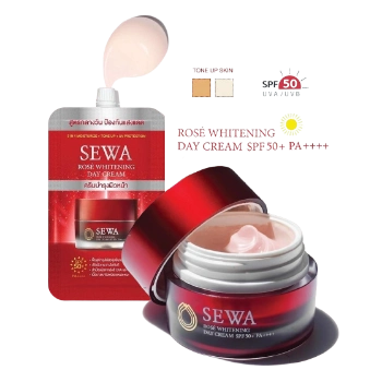 Ảnh sản phẩm Kem dưỡng trắng da nâng tone chống nắng Sewa Rose Cream SPF50/ PA++++  1