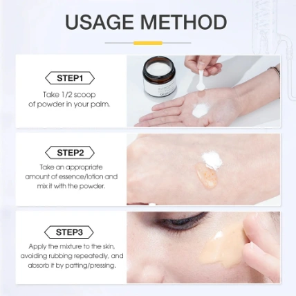 Bột kích trắng SKINEVER  Niacinamide 90% Skin Brightening Powder làm sáng và đều màu da ảnh 2