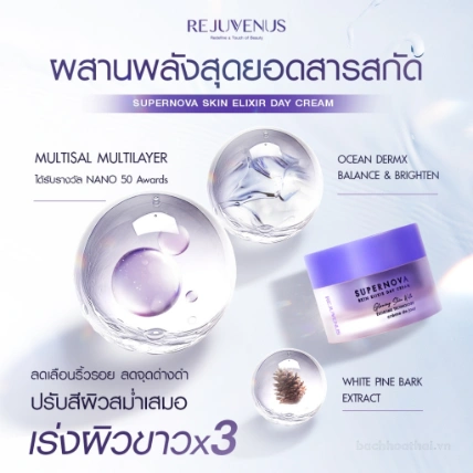 Kem dưỡng phục hồi da ban đêm Supernova Night Repair Cream Rejuvenus  ảnh 11