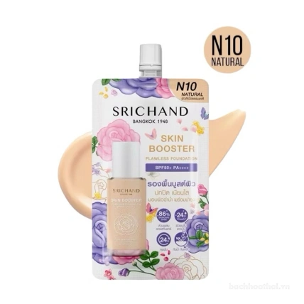 Kem nền dạng gói che khuyết điểm chống nắng Srichand Skin Foundation ảnh 13