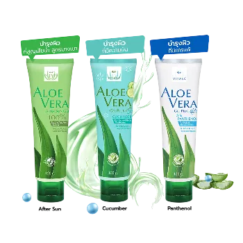 Ảnh sản phẩm Gel nha đam da kích ứng Vitara Aloe Vera 5% Panthanol làm dịu da 1