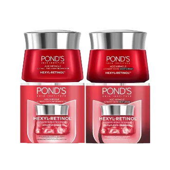 Ảnh sản phẩm Pond's Skin institude mờ đốm nâu và nếp nhăn với 50X Hexyl-Retinol 45G 1