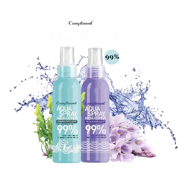Ảnh sản phẩm Xịt Khoáng Compliment Aqua Spray 99% cấp ẩm 200mL 1