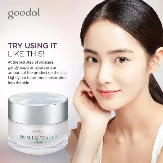 Ảnh sản phẩm Kem dưỡng nâng tone cấp ẩm goodal PREMIUM TONE-UP Hàn Quốc 2