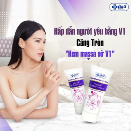 Kem nâng săn chắc ngực sâm tố nữ Yanhee Beauty Breast Cream ảnh 4