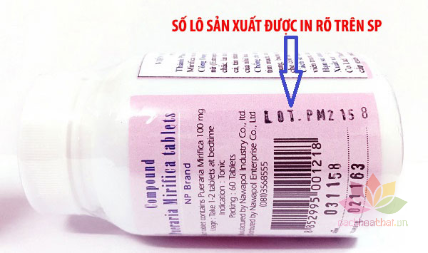 Viên uống nở ngực Pueraria Mirifica Thailand ảnh 8
