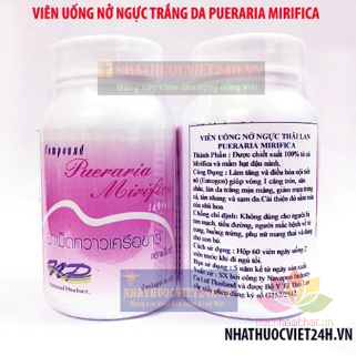 Viên uống nở ngực Pueraria Mirifica Thailand ảnh 9