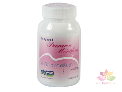 Viên uống nở ngực Pueraria Mirifica Thailand ảnh 1