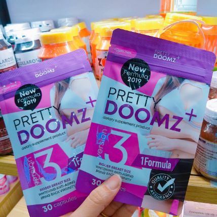 Viên uống nở ngực chăm sóc vùng kín Pretty Doomz Plus ảnh 4
