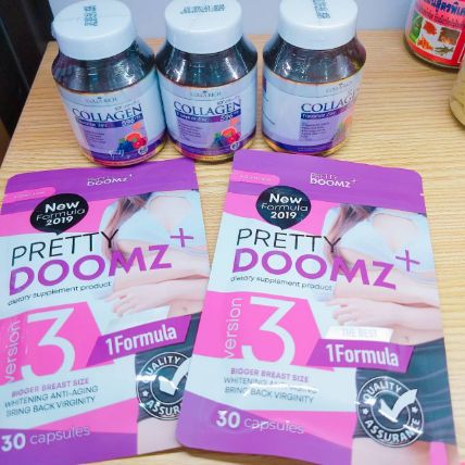 Viên uống nở ngực chăm sóc vùng kín Pretty Doomz Plus ảnh 12