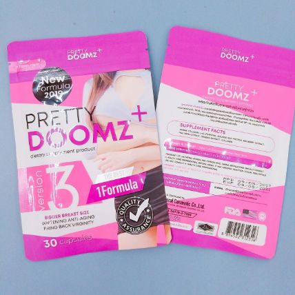 Viên uống nở ngực chăm sóc vùng kín Pretty Doomz Plus ảnh 14