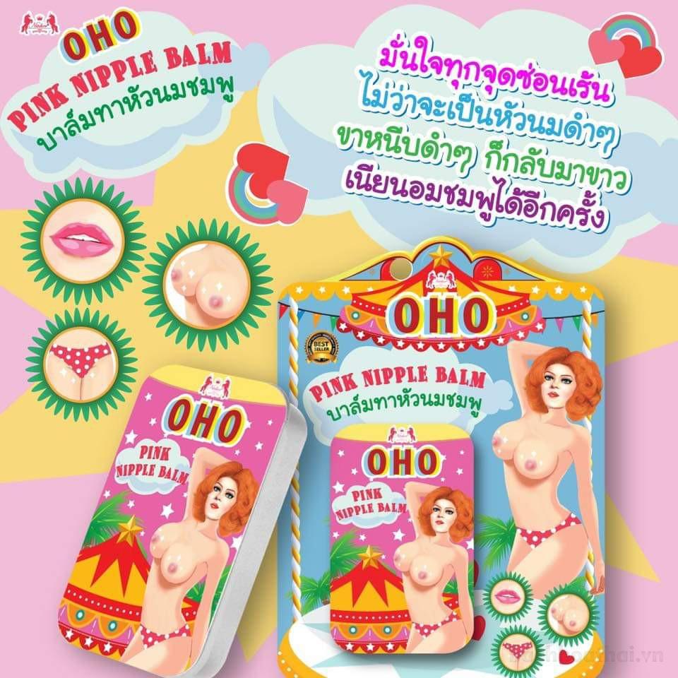 Làm hồng nhũ hoa OHO Pink Nipple Balm
