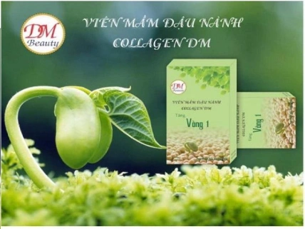 Viên mầm đậu nành Collagen DM tăng Vòng 1 ảnh 3