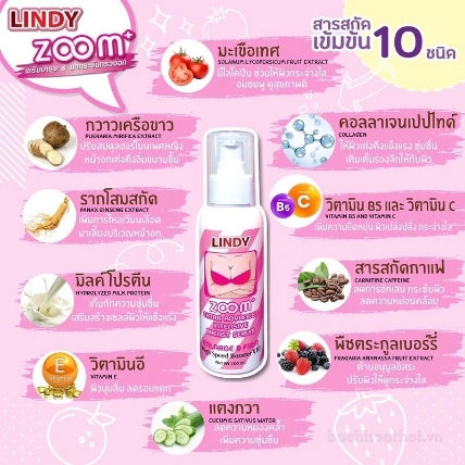 Serum làm săn chắc căng mịn ngực Lindy Zoom ảnh 9